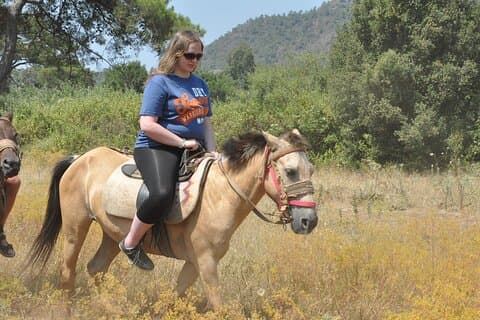 Safari guidato di mezza giornata a cavallo Marmaris