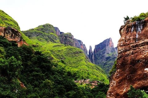 Private Drakensberg Hike to source HIGHEST Waterfall in World