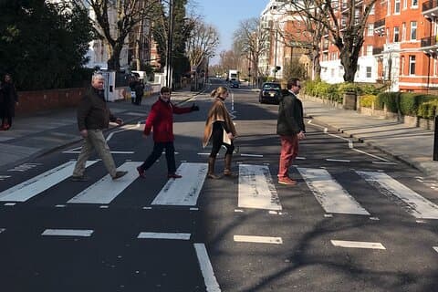 Private Beatles og London Rock Tour i Electric Taxi