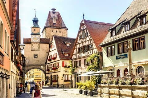 Romantisk vei eksklusiv privat tur fra München til Rothenburg ob der Tauber