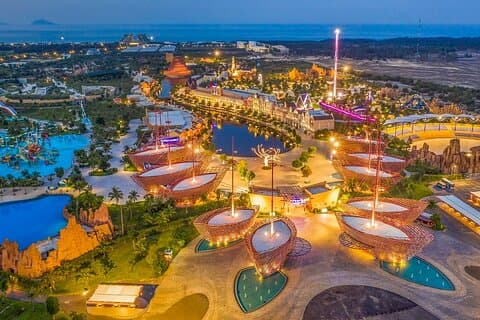 ダナンからのリバー サファリ付きヴィンワンダー アミューズメント パーク 1 日ツアー