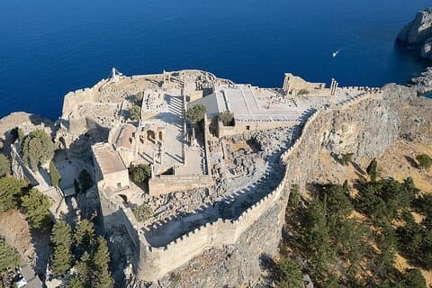 Acropolis of Lindos E-biljett med ljudrundtur på din telefon