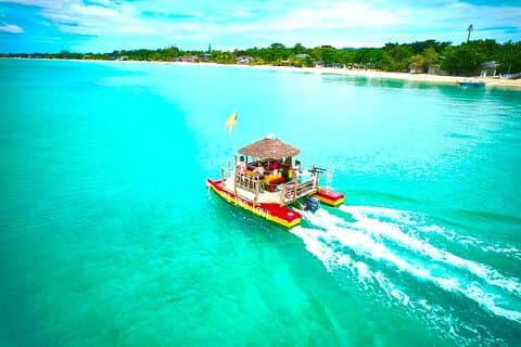 Tiki Pon Da Sea Cruise til Booby Cay med frokost fra Negril