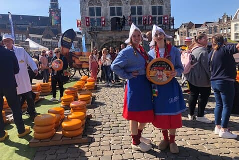 Gouda, Cheese Farm & Kinderdijk Windmills - Private Day Tour