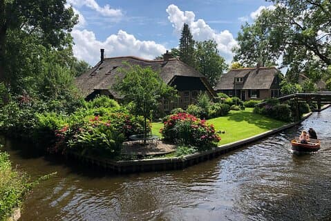 Giethoorn, excursion en bateau privé et exploration du nord des Pays-Bas