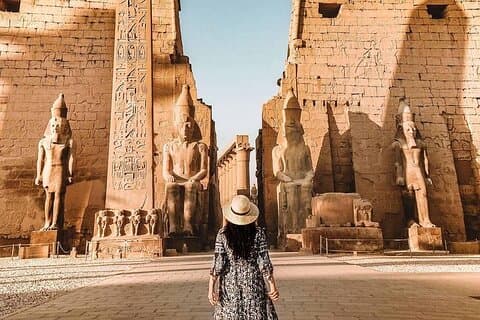Private half Day Tour to East Bank in Luxor with Nile boat trip