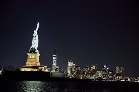 New York City Skyline Night Sailboat Tour