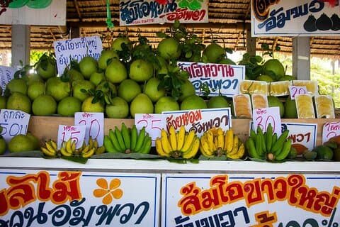 Tour privado del mercado flotante de Bangkok