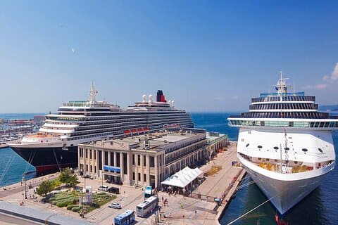 Transfer from Trieste cruise terminal to Venice