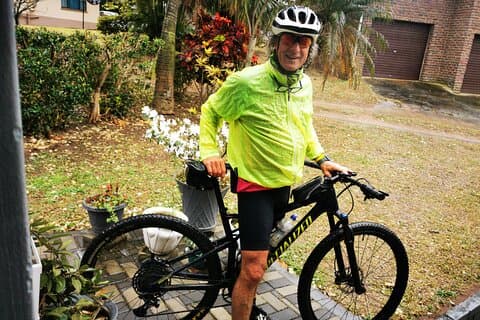 Private Cycling The Cradle of Humankind in Game Reserve