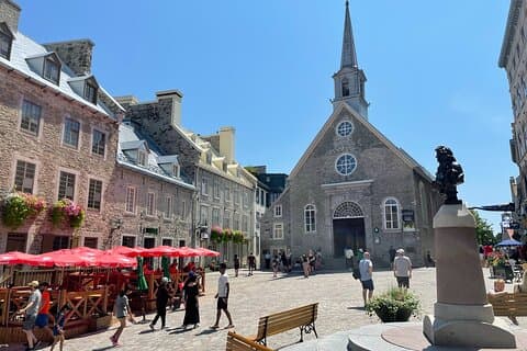 Passeio a pé pelo distrito histórico de Old Quebec (3h)