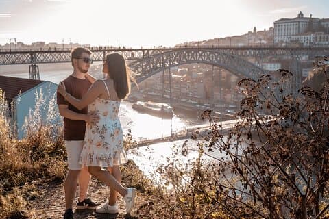 Fotosession i Porto för par