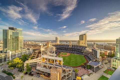 Hinter den Kulissen der Petco Park Tour