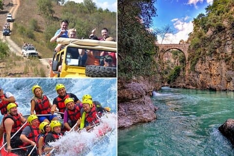 River Rafting & Jeep Safari Combo Adventure Tour