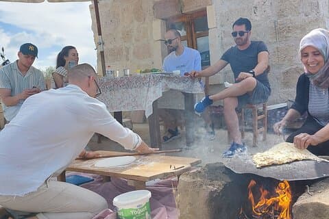 Pancake Making with a Local Woman