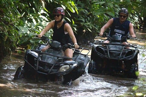 Bali Rafting à Ayung River & Bali ATV Quad Bike Tour - Meilleurs forfaits combinés