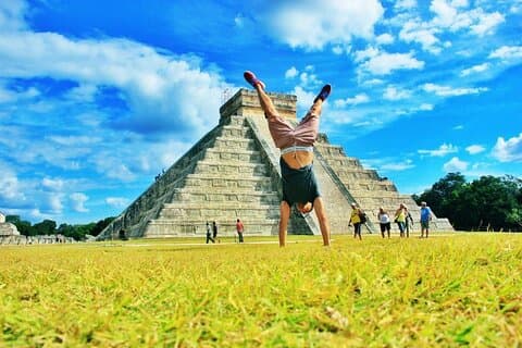 Tur til Chichen Itza & Cenotes Ik kill & Hubiku fra Cancun
