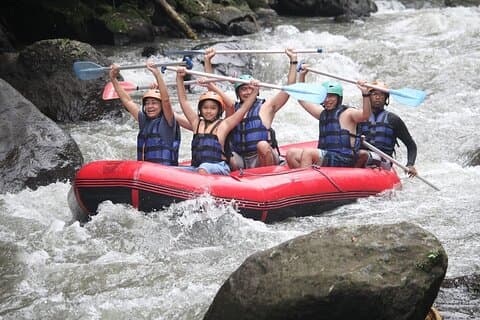 White Water Rafting og Quad Bike ATV-tur i Ubud
