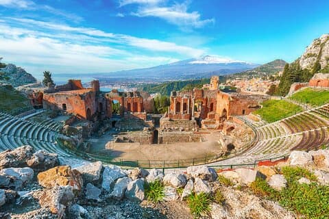 Tour privado de Taormina desde el hotel o puerto de cruceros en Messina