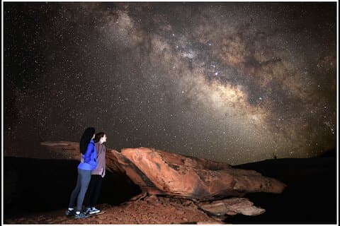 Stargazing and Milky Way Portrait in Capitol Reef National Park