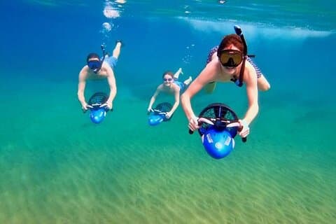Snorkling undervattensskoter Hike Rivers Fun Jamboree Tour