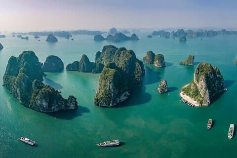 Privat Ha Long bukt dagstur (fra Hanoi by eller Halong havn)