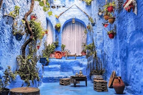 Vibrante 2 - Excursión de un día desde Casablanca a Chefchaouen La Perla Azul