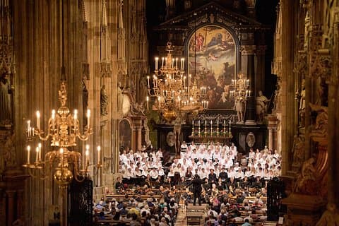 Concerto na Catedral de Santo Estêvão em Viena