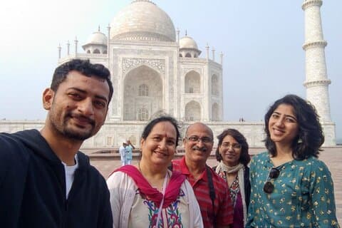 3 timers privat tur til den ufattelige skjønnheten i Taj Mahal