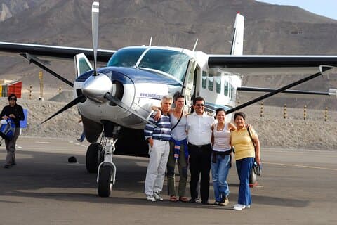 Nazca Lines & Ballestas Islands Tour privato Bus & Volo da Lima
