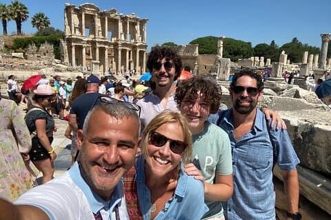 Excursion guidée privée à terre d'Éphèse au départ de Kusadasi