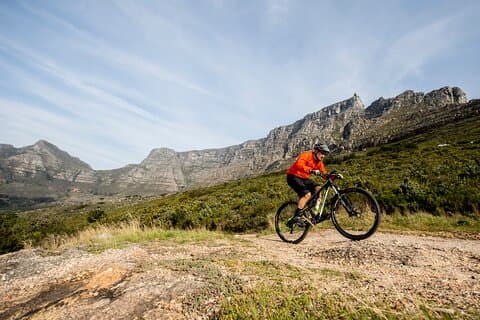 Bicicleta de montanha privada em Cidade do Cabo Trails com um Pró