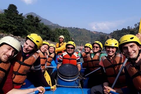 1 Nacht 2 Tage Trishuli River Rafting Trip von Kathmandu mit privatem Auto