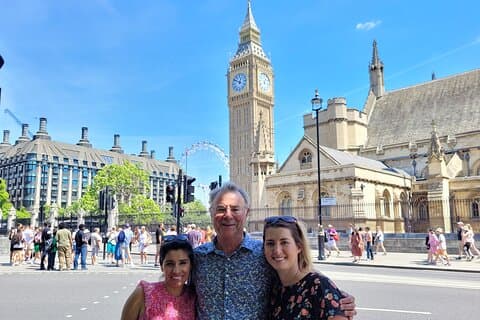 Excursão privada de dia inteiro em Londres a pé e transporte público