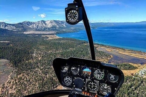 Lake Tahoe Helicopter Tour: Cirkle søen
