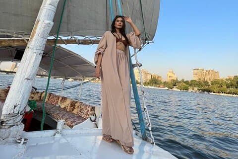 Kort Felucca-tur på Nilen i Kairo