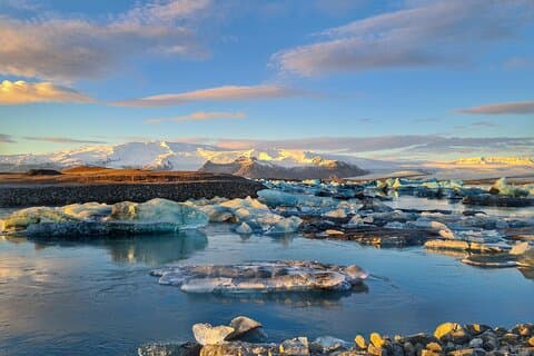 Tour privado Höfn: Jokulsárlón, Diamond Beach, Glaciar Secreto