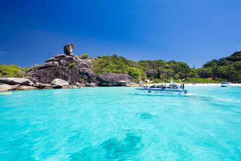 Viagem diurna premium à Ilha Similan com almoço e traslado