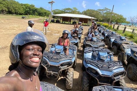 ATV Ride und Negril 7Mile Beach & Rick's Café Tour von Montego Bay