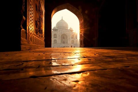 Fra Delhi/Agra: Taj Mahal, Agra Fort og Fatehpur Sikri