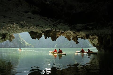 Lan Ha - Ha Long Bay - Dau Be eiland 2D/1N van Cat Ba in minder toeristische gebieden.
