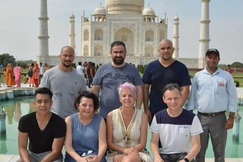 Luxuriöse Taj Mahal-, Fort- und Baby Taj-Tour ab Delhi im Auto am selben Tag