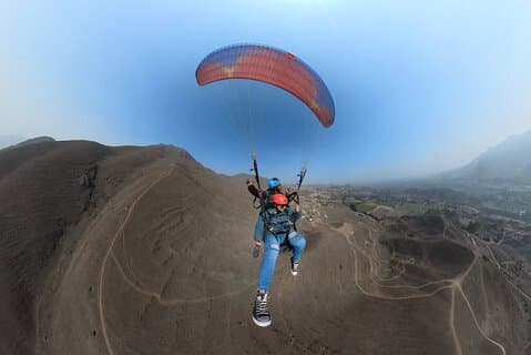 Paragliding-avontuur in de heilige vallei van Cusco