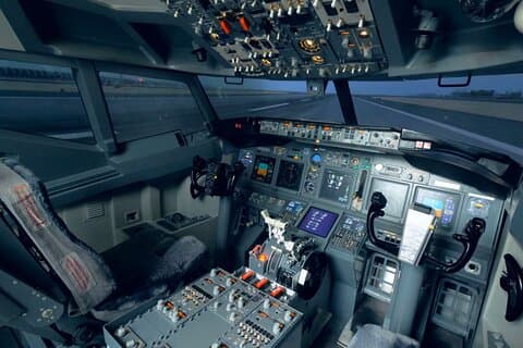 Experimente el simulador de vuelo privado de largo alcance 90 minutos