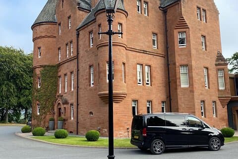 Luksus privat Mercedes-overføring til Edinburgh