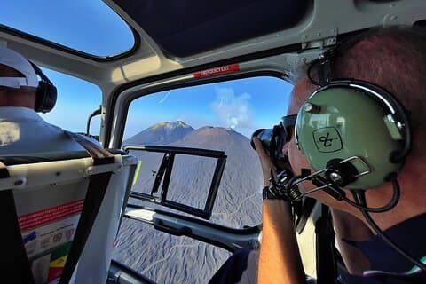 Tour en helicóptero por el Etna