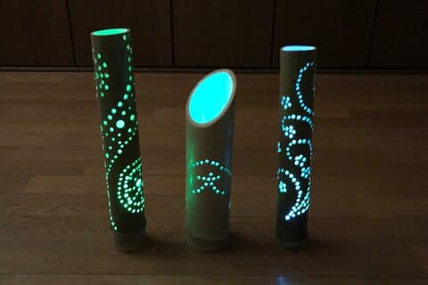 Ervaring met het maken van bamboe LED-lantaarns in Kyoto Arashiyama