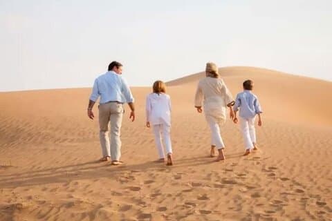 Tour safari al tramonto premium da Doha: Sealine, Sand Dunes e Beach