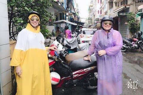 HCM City Local Street Food by scooter/ Aodai Rider Saigon tour