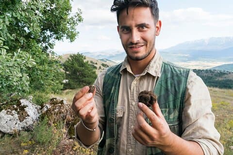 Caça de trufas privadas com almoço de Florença 5 horas